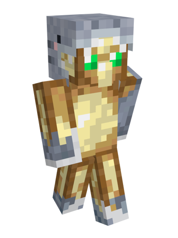 Foolish's skin. He is a totem of undying personified, with gold skin and emerald eyes. He also has bits of grey shark on the top of his head, at the ends of his arms, and on his feet. Otherwise, Foolish does not wear any clothes.